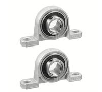 2pcs Inner bore zinc alloy inner ball bearing seat insert bearing KFL004 KP004 19mm 22mm(KP004 22MM)