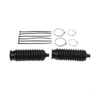 2PCS Inner Tie Rod Boot Kit Compatible with Rack Pinion For Steering Mechanisms Silicone Material Offers Flexibility and Resilience