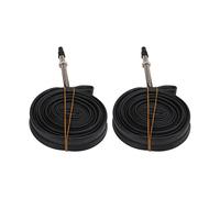 2Pcs Inner Tube Butyl Rubber French Valve for Road MTB High Durability Long Service Life Better Sealing Anti Aging Shock Absorption Easy Installation