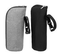 2Pcs Insulated Baby Bottle Bags, Baby Bottle Cooler Bag, Portable Breastmilk Storage Bag, Thermal Feeding Pouch Holder, Water Bottles Cover Travel Carrier, Heat Preservation And Cold Preservation