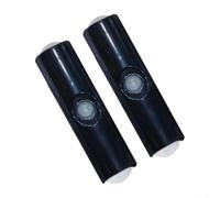 2Pcs Intelligent Motion Detection Wall Light, Magnetic Charging And Tri-Color Dimming, Perfect For Indoor Home Safety Lighting(black)