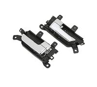 2PCS Interior Door Handles, Durable Silver Replacement, Easy Installation Fit for Borrego 2009-2011, Made of ABS