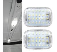 2Pcs Interior Load Space Area LED Dome Light, 24-LED Load Cargo Space Area Interior Dome Light Lamp For Ford Transit MK7 06-14, For Ford Transit MK8 Custom Courier Connect 14+ 1811477 2230338 (2PCS)