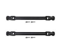 2pcs Internal Spline RC Drive Shaft for 1/10 Axial SCX10 Trx4 SCX10 II 90046 Wraith D90 TF2 Redcat Gen7 RC4WD GEN8 RC Crawler Upgrades Steel Metal Universal Joint Driveshaft (121-183mm(4.76"-7.2"))