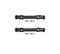 2pcs Internal Spline RC Drive Shaft for 1/10 Axial SCX10 Trx4 SCX10 II 90046 Wraith D90 TF2 Redcat Gen7 RC4WD GEN8 RC Crawler Upgrades Steel Metal Universal Joint Driveshaft (75-103mmm(2.95"-4.06"))