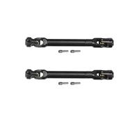 2pcs Internal Spline RC Drive Shaft for 1/10 Axial SCX10 Trx4 SCX10 II 90046 Wraith D90 TF2 Redcat Gen7 RC4WD GEN8 RC Crawler Upgrades Steel Metal Universal Joint Driveshaft (96-143mm(3.78"-5.63"))