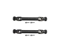 2pcs Internal Spline RC Drive Shaft for 1/10 Axial SCX10 Trx4 SCX10 II 90046 Wraith D90 TF2 Redcat Gen7 RC4WD GEN8 RC Crawler Upgrades Steel Metal Universal Joint Driveshaft (86-115mm(3.39"-4.53"))