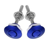 2pcs Invisible Anti Theft Mini Engine Bonnet Lock 30mm Alloy