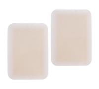 2pcs Invisible Skin Concealing Stickers Waterproof Pe Flaw Cover | Khaki Tone, Thin Adhesive Patch for Scars, Bathing and Summer Party Use