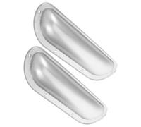 2pcs Iron Coin Holder for Game Machines and Coin operated Games, Easy to Replace Silver Tray Designed to Maximize Revenue and Compatible with Arcade and Vending Machines
