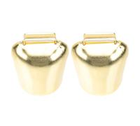 2pcs Iron Cowbell Noisemaker Loud Ringing Bells for Livestock