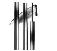 2PCS Iron Strong Mascara - 3D Curling Eyelash, Volume and Length Waterproof, Smudge Proof, Long Lash, False Lash Effect Black