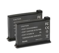 2pcs IS360X2B Battery for ONE X2 Camera, Digital Camera Replacement Battery, 3.85V 1700mAh 6.5Wh, Multi Protection, Faster and Safer Charging