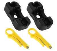2pcs Jack Punch Down Stands Compatible with RJ11 RJ12 RJ45 90° & 180° Jacks