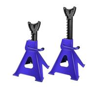 2Pcs Jack Stands, 3 Ton, Steel Car Lifting Stand 9-Stage Adjustable Height 290mm to 430mm, Easy to Operate, for Cars, Vans