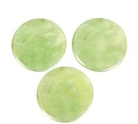 2pcs Jade Stone Glue Pallet for Eyelash Extension Round Lash Grafting Holder PadJade Stone False Eyelashes Palet