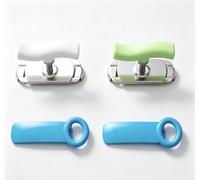 2PCS Jar Opener & 2PCS Bottle Opener Set, Stainless Steel Lid Opener,Jar Openers for Arthritis Hands