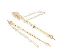 2pcs Jewish Reading Pointer Zinc Alloy Bible Tool for Torah Scrolls