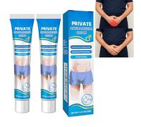 2pcs Jock Itch Cream Antifungal, Antifungal Cream for Private Parts, Anti Itch Cream for Men and Women, Helps Relieve Fungal Infections and Itching, 20g