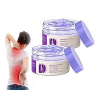 2PCS Joint Pain Purple Gel,Professional Turmeric Massage Oil,Soothing Herb Formula,Easy to Absorb, Knee Joint Pain Relief Gel for Back, Neck, Hands, Knee