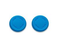 2PCS Joystick Cap Compatible for Steam Controller 2, Gaming Console Thumb Stick Grip Rocker Silicone Caps Thumbstick Anti-slip Button Cover Replacement (blue)