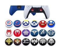 2PCS Joystick Cap Silicone Rubber Thumb Stick Grip Caps for PS5 PS4 PS3 Xbox 360 Xbox One Xbox One X Elite Controller (Color 6)