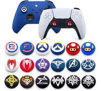 2PCS Joystick Cap Silicone Rubber Thumb Stick Grip Caps for PS5 PS4 PS3 Xbox 360 Xbox One Xbox One X Elite Controller (Color 12)