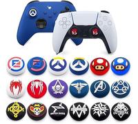 2PCS Joystick Cap Silicone Rubber Thumb Stick Grip Caps for PS5 PS4 PS3 Xbox 360 Xbox One Xbox One X Elite Controller (Color 9)