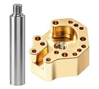 2Pcs Joystick Soldering Iron Tip with Adapter, One & Switch Controllers for PS5 PS4 Xbox Series X/S, Multi-Hole Chrome-Plated Copper, Fast Heat Conduction High Precision Alignment