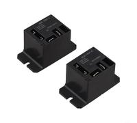 2PCS JQX 105F 4-Pin AC/DC Relay for Refrigeration Units HVAC Equipment and For industrial Motor Drives (B)