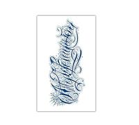 2Pcs Juice Tattoo Stickers Herbal Semi-Permanent English Letters Men And Women Lasting 15 Days Non-Reflective Temporary Tattoo Tattoo Sticker Fake Tattoo