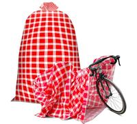 2pcs Jumbo Bicycle Gift Bag - 80x60 Inch Extra Large Plastic Bag for Huge Gifts, Birthday & Christmas Parties