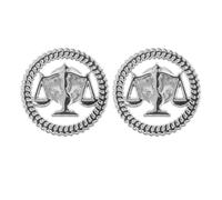 2pcs Justice Lawyer Lapel Pin Alloy Scale Brooch