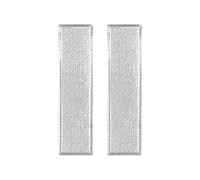 2pcs JVB98H1SS Mesh Grease Filter Replacement for GE Telescopic Hood ZVB36SH1SS JVB67H1BB JVB67H1WW ZVB36BH1BB JVB67H1CC