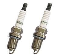 2PCS K7RTC Spark Plug Solid Terminal Replacement, Car Spark Plugs 14mm Thread Diameter 19mm Length for 6364/BKR6ES 2330/BCPR6ES for 340/RC7YC RC7YCC C7YC for FR5DC for 3010/Q22PR-U for 98079-5785C