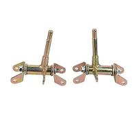 2Pcs Kart Front Steering Strut Knuckle Spindle, Steering Strut Knuckle for China ATV 50cc-110cc Quad Bike, Steel Rocker Horn Assembly with - Resistant Finish, Replacement