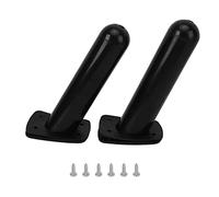 2PCS Kayak Rod Holder, Flush Mount Fishing Shaft Brackets Made Nylon PC ABS, Embedded Angler Accessories Fishing Rod Stabilizer with 8 Screws for Kayak Canoe Boat