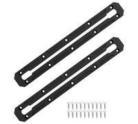 2Pcs Kayak Track 13.4inch Kayak Gear Tracks Mount Accessories for Fishing Rod Holder, Cup Holder, Anchor Cleats Low Profile Track with Screw for Canoe Powerboat