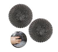 2Pcs Kettle Descaler Ball Stainless Steel Doughnut Kettle Descaler for Kettle Tablets Remove Limescale Premium Limescale Remover Kettle Descalers Wire Ball Durable Long Life