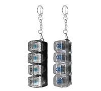 2PCS Keyboard Fidget Toy,4 Buttons Keyboard Clicker Fidget Toy,Stress Relief And Focus Enhancer For Adults And Kids