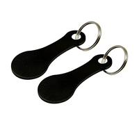 2Pcs keychain Metal Shopping Trolley Token Keyrings Shopping Trolley Removers for Shopping Carts