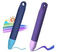 (2pcs) Kid-Friendly Stylus Pens for Touch Screens - 2 Pack of Purple and Blue Stylus Pens Compatible with Kindle, iPad, iPhone