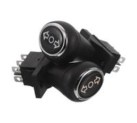 2pcs Kids Bumper Car Joystick Forward Stop Rocker Switch | Boat Shaped Plastic and Metal, 8.50x5.50x2.50cm, Wide Compatibility for Toy Vehicles