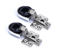 2Pcs Kitchen Cupboard Glass Door Hinge Clip Wine Cabinet Doors Damping Hardware Smooth Motion Buffer Enduring Wine Cabinet Door Damping