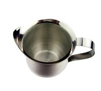 2pcs Kitchen Stainless Steel Milk Frothing Pitcher Steam Coffee Barista Craft Latte Milk Cup Frothing Jug Pitcher(60ml 2oz)