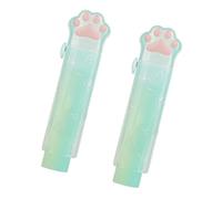 2Pcs Kitten Push Pull Eraser Sliding Action Rubber Erasers Retractable Pencil Erasers for Kids Students Drawing Lovely Puss Foot Eraser