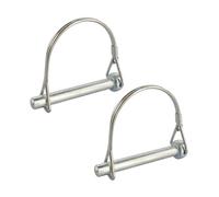 2PCS Knee Walker Universal Locking Pin,Knee Scooter Lock Pin, Knee Platform Locking Pin, Knee Post Adjustment Pin, Knee Walker Universal Replacement Part.