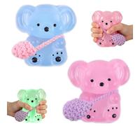 2pcs Koala Squishy, Koala Toy Fidget Toys Glow in the Dark Squishy