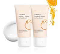 2Pcs Kojic Acid Cream - Dark Spot Corrector, Underarm Whitening & Skin Brightening Cream for Armpits, Knees & Inner Thighs | Lightweight, Fast-Absorbing Formula with Kojic Acid (Orange-1PCS)