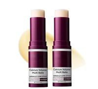 2PCS Korean Collagen Moisturizing Stick，Pure Collagen Wand,Calcium Volume Multi balm,Wrinkle Core Stick,Calcium Multi-Effect Moisturizing Cream,Anti-aging, Suitable for Eyes, Face, Neck,Lip